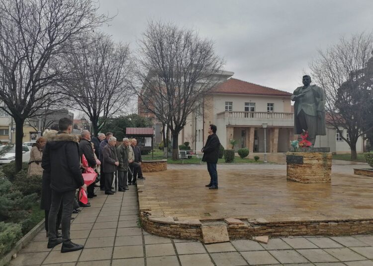 Цвеќе за илинденецот Сава Михајлов, почит и сеќавање за депортираните евреи од Гевгелија