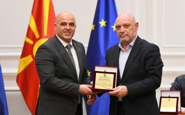 Доделени признанија на тимот лекари кои ја изведоа првата трансплантација на црн дроб во Мекедонија