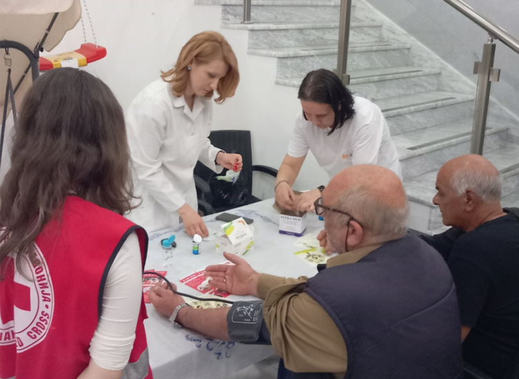Здравствено-превентивна акција за граѓаните од ЦК Гевгелија