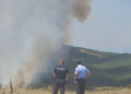 ВИДЕО: Девет часа активен пожар на „Брдаров камен“ кај Богданци и се засилува