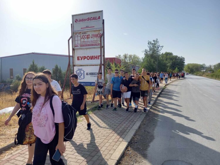 „Есенски крос“ на учениците од ООУ „Крсте Мисирков“ Гевгелија
