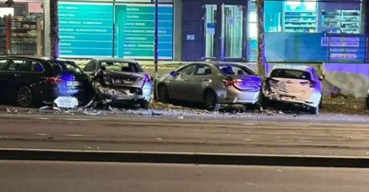 ВИДЕО: Мразот во Србија предизвика верижни судири и направи хаос