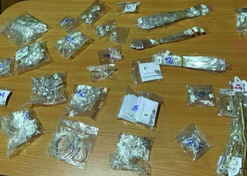 Запленети 2,7 килограми сребрен накит на ГП „Богородица“- Царина заплени над 500.000 денари непријавена стока