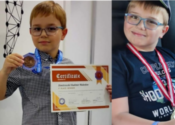 Mакедон – 8 годишниот математички  гениј со нови два ЗЛАТНИ медала