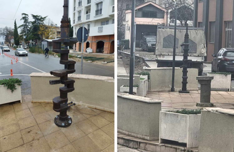 Радалицата од XX век вратена кај Амамот во Гевгелија