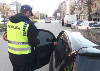 Неделна сообраќајна акциска контрола во Гевгелија – изречени 45 санкции