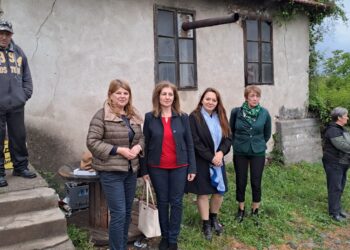 Посета на министерката за животна средина Каја Шукова на с.Милетково, гевгелиско
