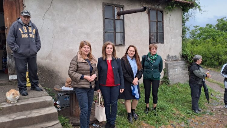 Посета на министерката за животна средина Каја Шукова на с.Милетково, гевгелиско