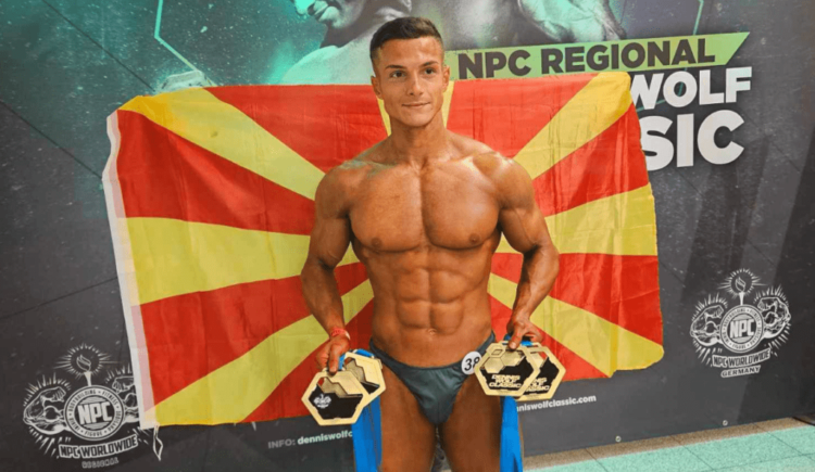 Стефан Ѓоргиев – Македонски шампион во бодибилдинг на NPC натпревар