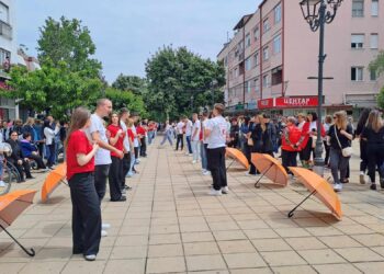 Матурски квадрил 2024 одигран во Гевгелија