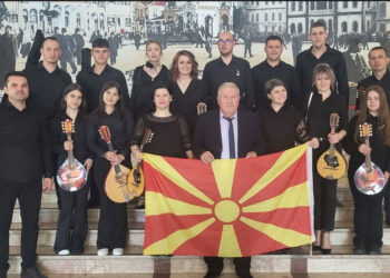 Оркестарот „Полифонија“ свиреше на бис на Интернационален мандолински фестивал во Турција