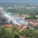 ВИДЕО: Пожар поплоса две куќи и неколку помошни објекти во Ново село
