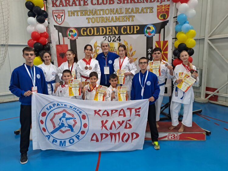 КК „АРМОР“ освои 11 медали на турнир во Тетово