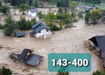 Донатoрски број 143-400 за помош на настраданите во Босна и Херцеговина