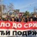 ВИДЕО: Започна 24 часовна блокада на Автокоманда во Србија