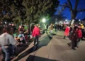 ВИДЕО: Студентите од Белград кои тргнаа на протестен марш кон Нови Сад пристигнаа вечерва во Инџија