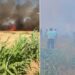 Изгаснат големиот пожар на депонијата во с.Јосифово, валандовско