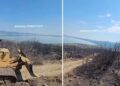 ВИДЕО: Булдожер го стави во обрач пожарот над с.Николиќ