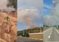 Пoжарот од Грчиште се’ уште активен, се шири во правец на Ѓавото