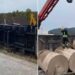 Превртено возило на патот Валандово-Дојран