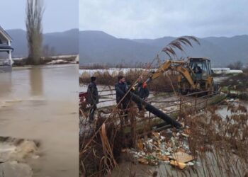 Поплави во Струмичко, реката Тркања однесе 120 овци и 100 јагниња