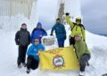 Членови на ПСК „Двете Уши“ Гевгелија го искачија Ботев врв (2.376 мнв)