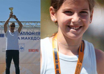 Влатко Семенаков ПРВ, Ана Бегова четврта на ДП во Дуатлон 2026