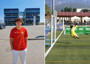 Аријан – Гинисовиот голгетер од Македонија, повикан во репрезентацијата U14
