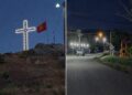 Осветен нов Христијански КРСТ во с.Фурка, дојранско