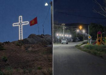 Осветен нов Христијански КРСТ во с.Фурка, дојранско