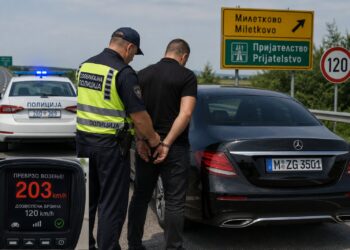 „Хамилтон“ прелетал на автопатот кај Милетково, гевгелиско со 203 km/h