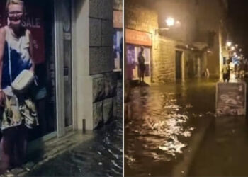 ВИДЕО: Метеоцунами наречено „Летно чудовиште“ го погоди Јадранот