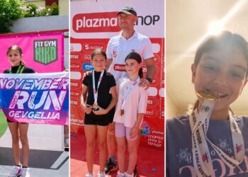 Пепика – Државен првак во атлетика на 60m