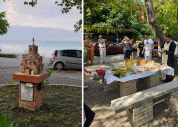 ФОТО: Oдбележан празникот Успение на Св.Богородица во Дојран