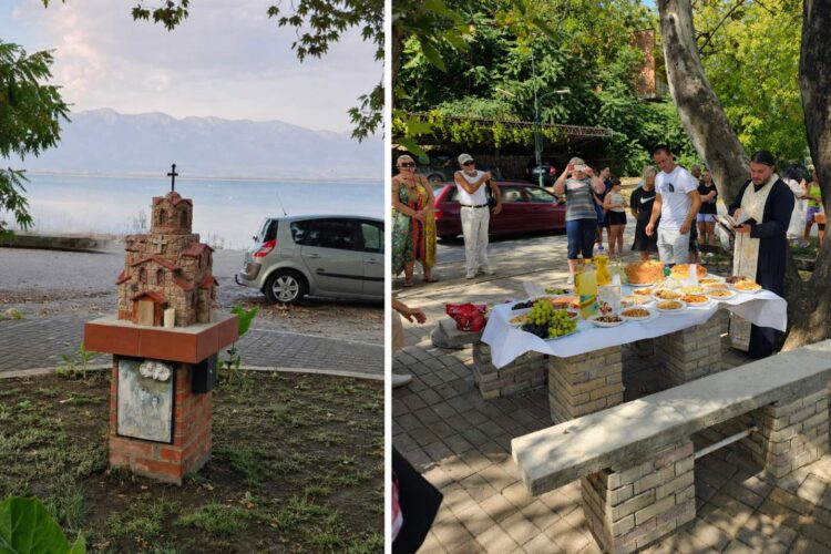 ФОТО: Oдбележан празникот Успение на Св.Богородица во Дојран