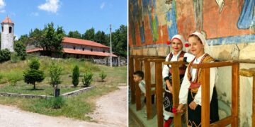 Одбележан празникот Св.Пантелејмон, заштитникот на село Ума, гевгелиско